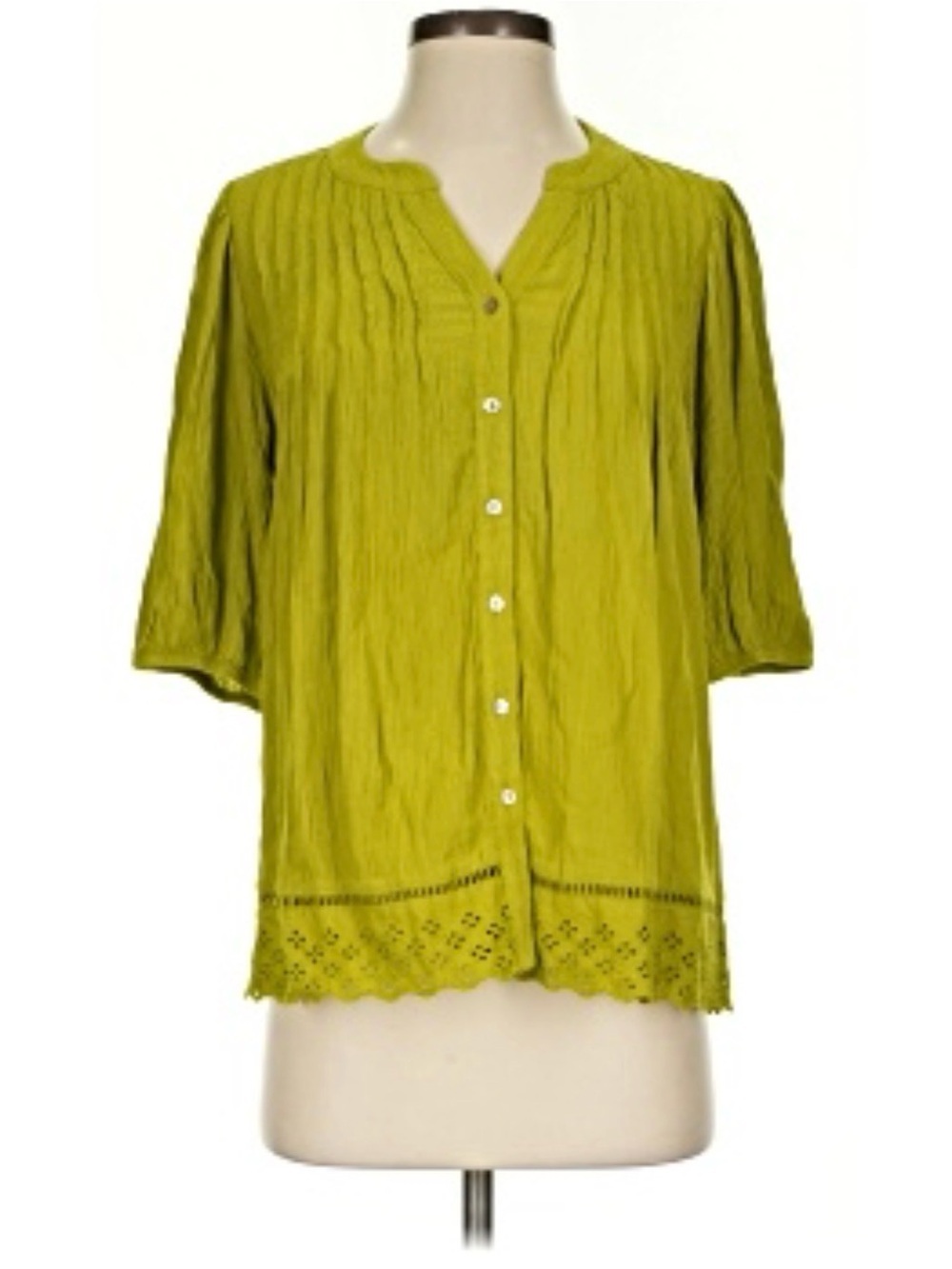 Mason & Belle Olive Green Blouse – Size Small – NWT